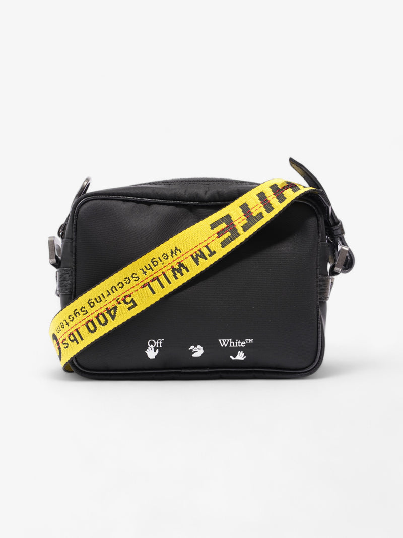  Off White Logo Crossbody Black / White / Yellow Nylon