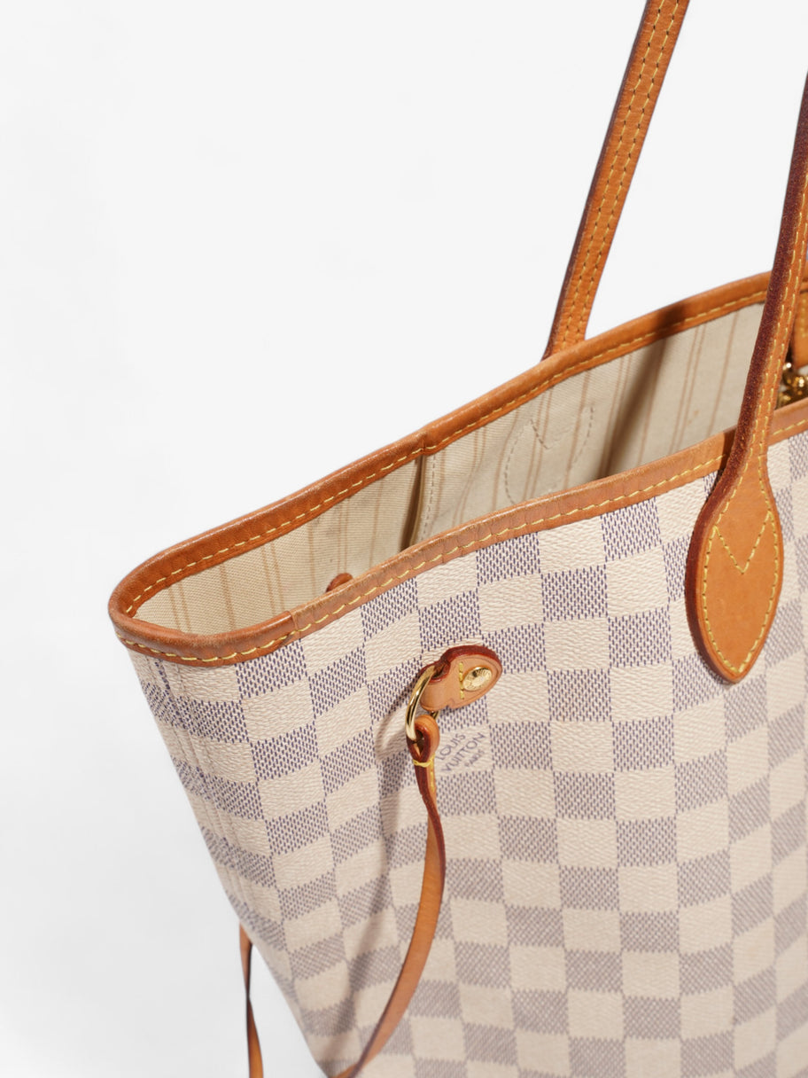 Louis Vuitton Neverfull Damier Azur Coated Canvas MM Image 7