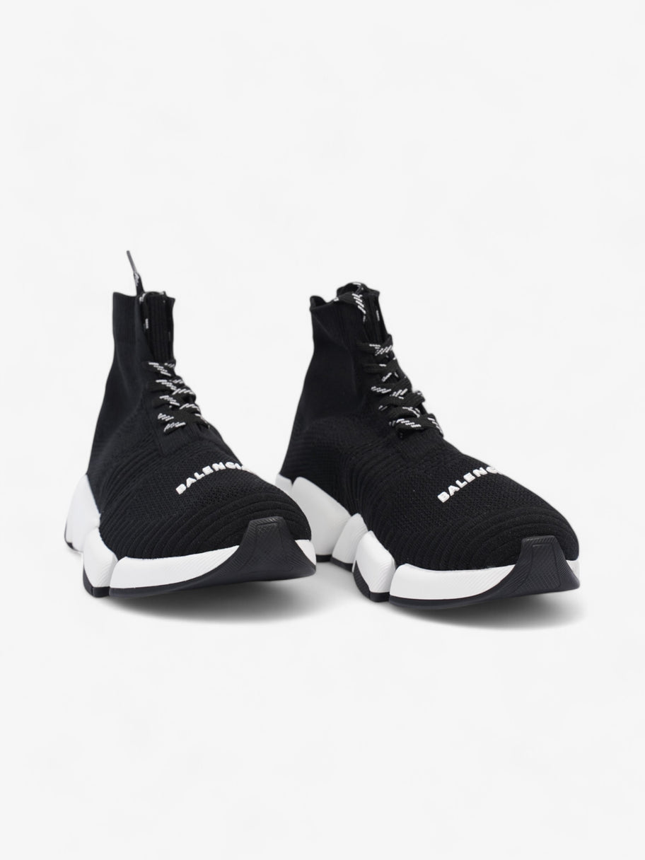 Balenciaga Speed 2.0 Lace Up  Black / White Cotton EU 40 UK 6 Image 2