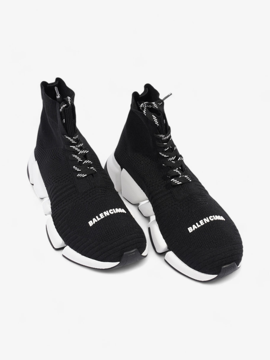 Balenciaga Speed 2.0 Lace Up  Black / White Cotton EU 40 UK 6 Image 8