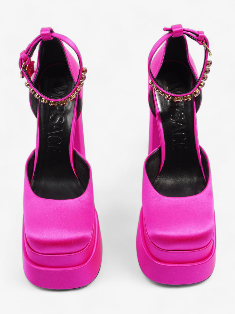 Versace Aevitas Platform Pumps 160 Pink Velvet EU 38.5 UK 5.5 Image 8