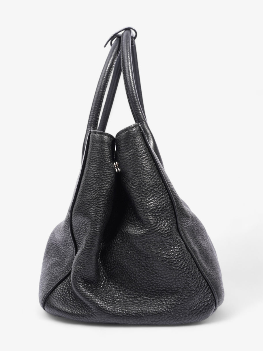 Prada Vitello Daino Tote Black Saffiano Leather Image 5