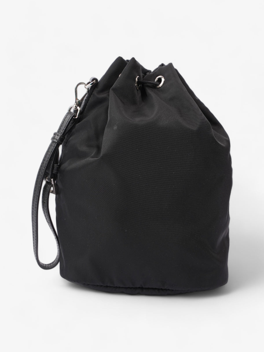 Prada Drawstring Pouch Black Re Nylon Image 4