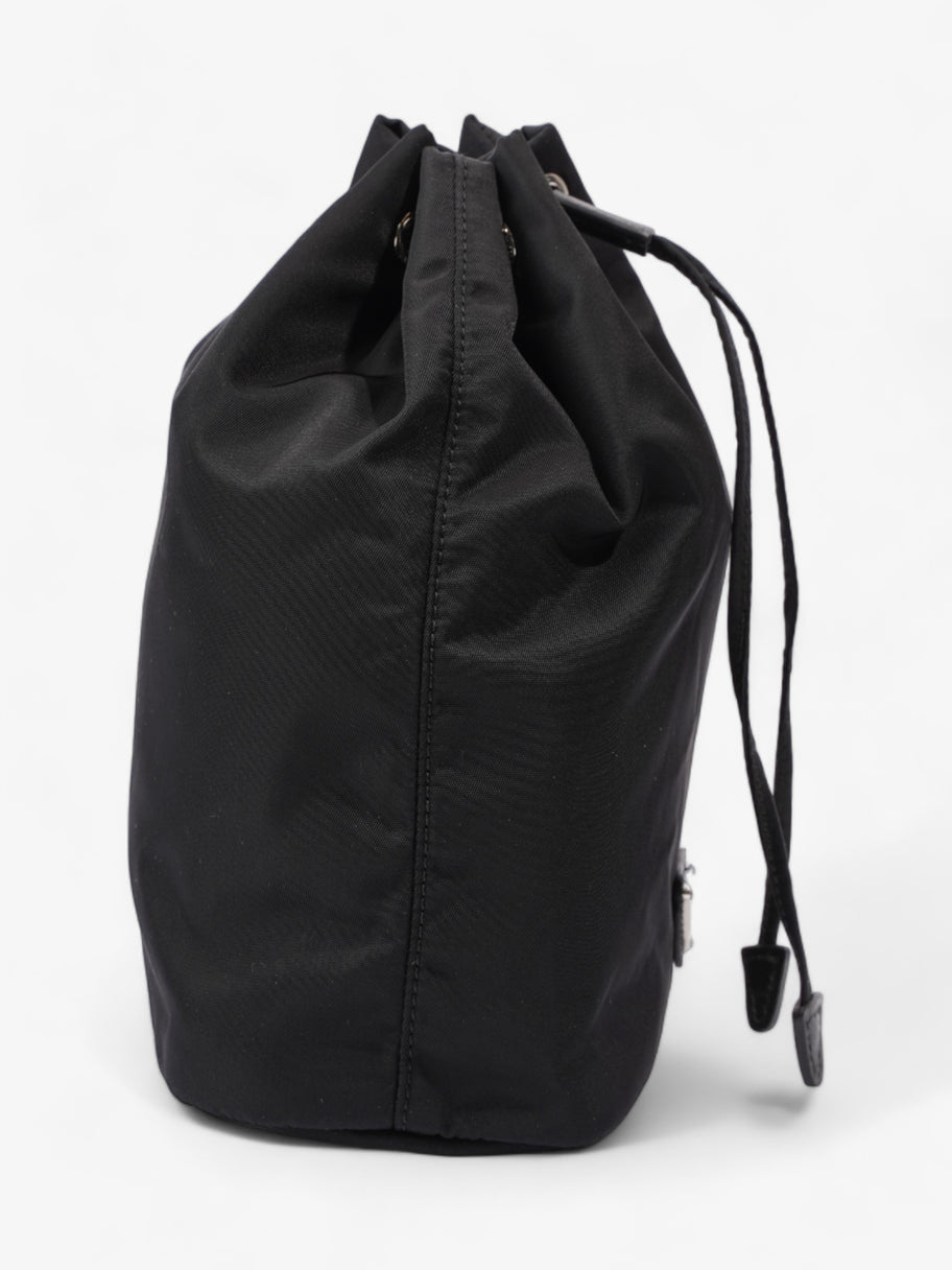 Prada Drawstring Pouch Black Re Nylon Image 3