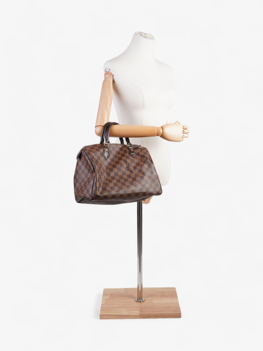 Louis Vuitton Speedy Damier Ebene Coated Canvas 30 Image 2