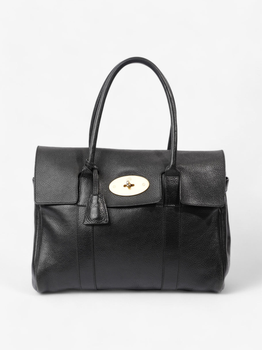 Mulberry Bayswater Black Grained Leather Image 1