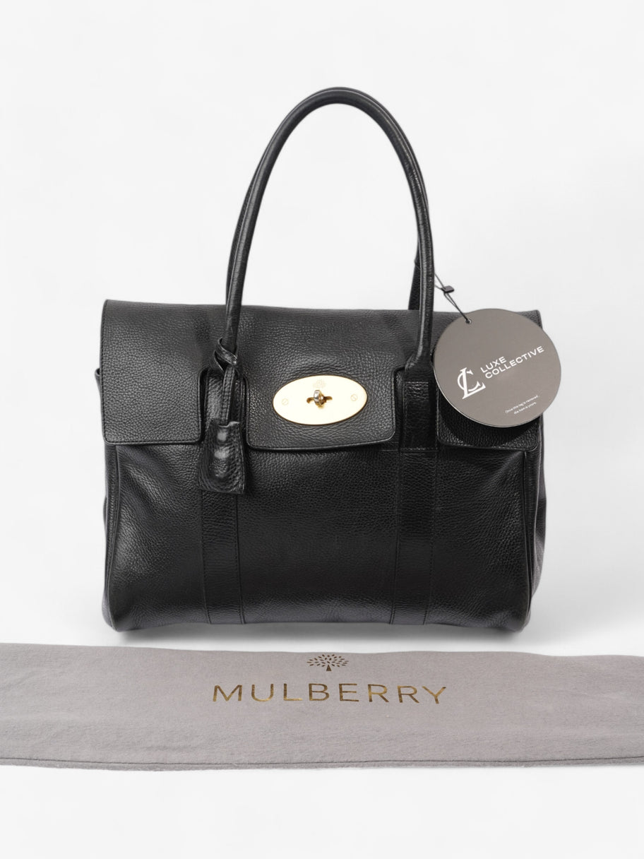 Mulberry Bayswater Black Grained Leather Image 11