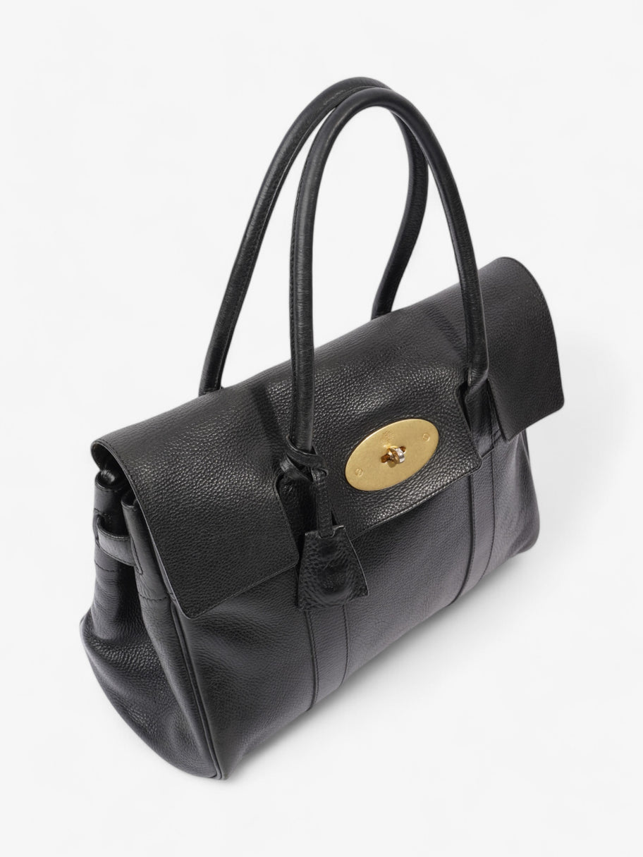 Mulberry Bayswater Black Grained Leather Image 7