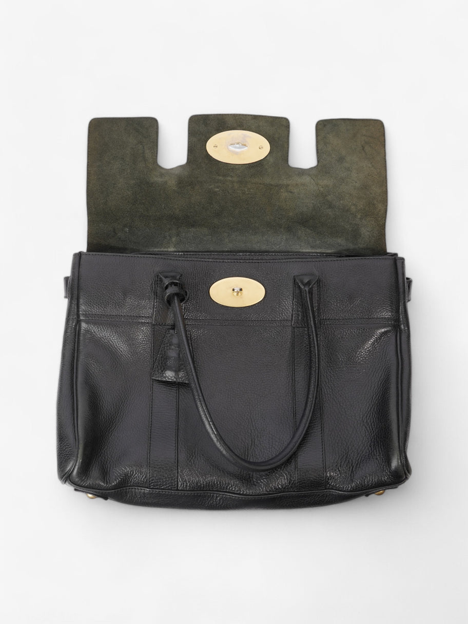 Mulberry Bayswater Black Grained Leather Image 9