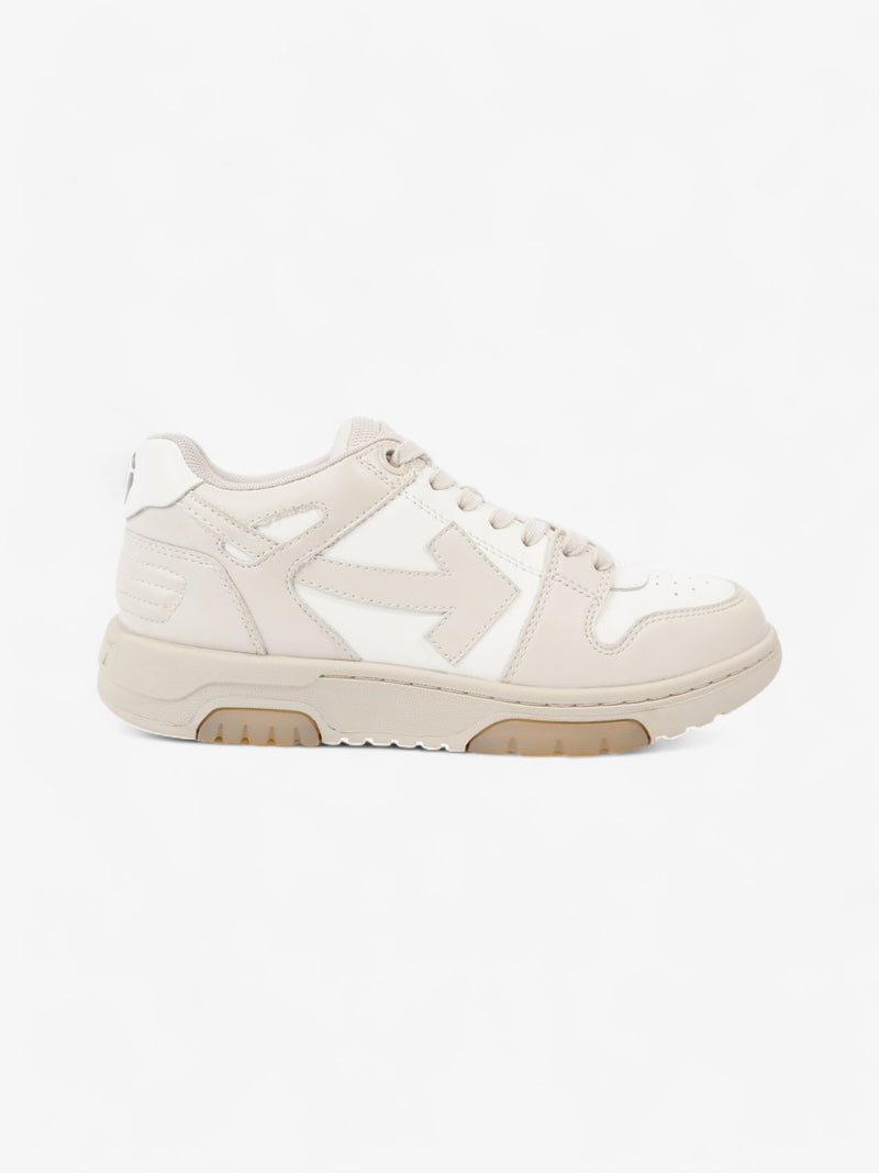  Off White Out Of Office Sneakers White  / Grey Leather EU 37 UK 4