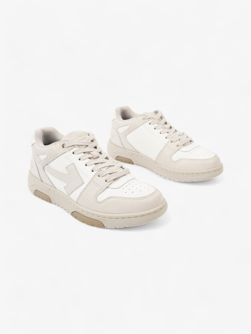  Off White Out Of Office Sneakers White  / Grey Leather EU 37 UK 4