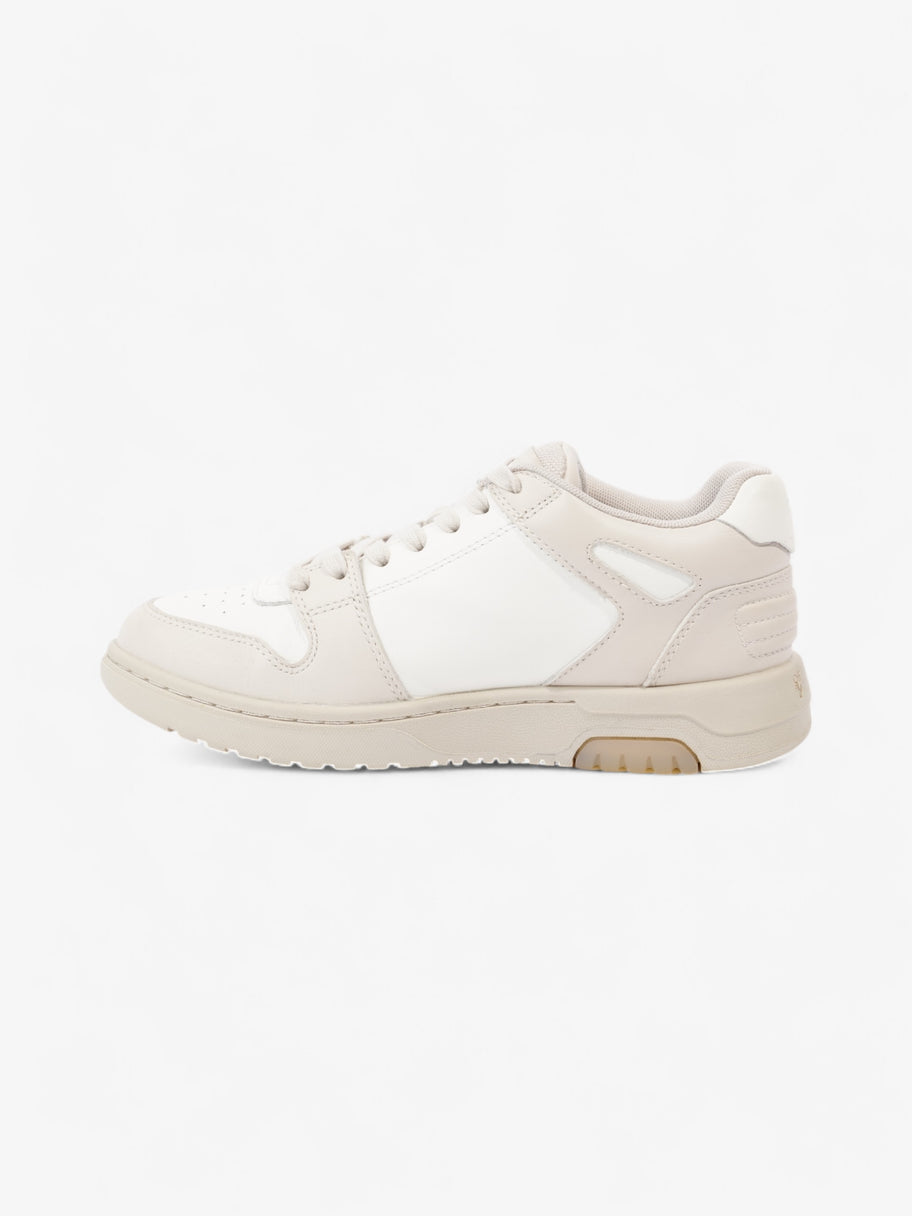 Off White Out Of Office Sneakers White  / Grey Leather EU 37 UK 4 Image 3