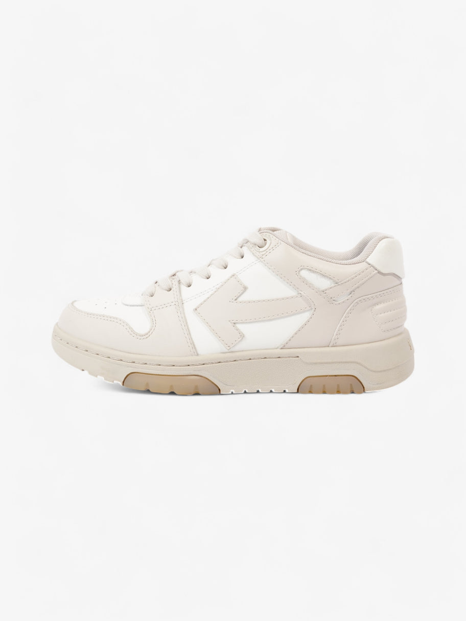 Off White Out Of Office Sneakers White  / Grey Leather EU 37 UK 4 Image 5