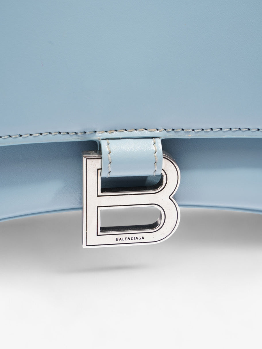 Balenciaga Hourglass Powder Blue Lambskin Leather Small Image 7