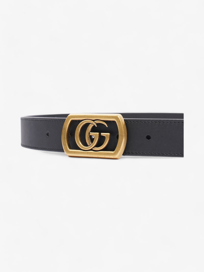  Gucci Marmont Belt Black / Gold 80cm 32