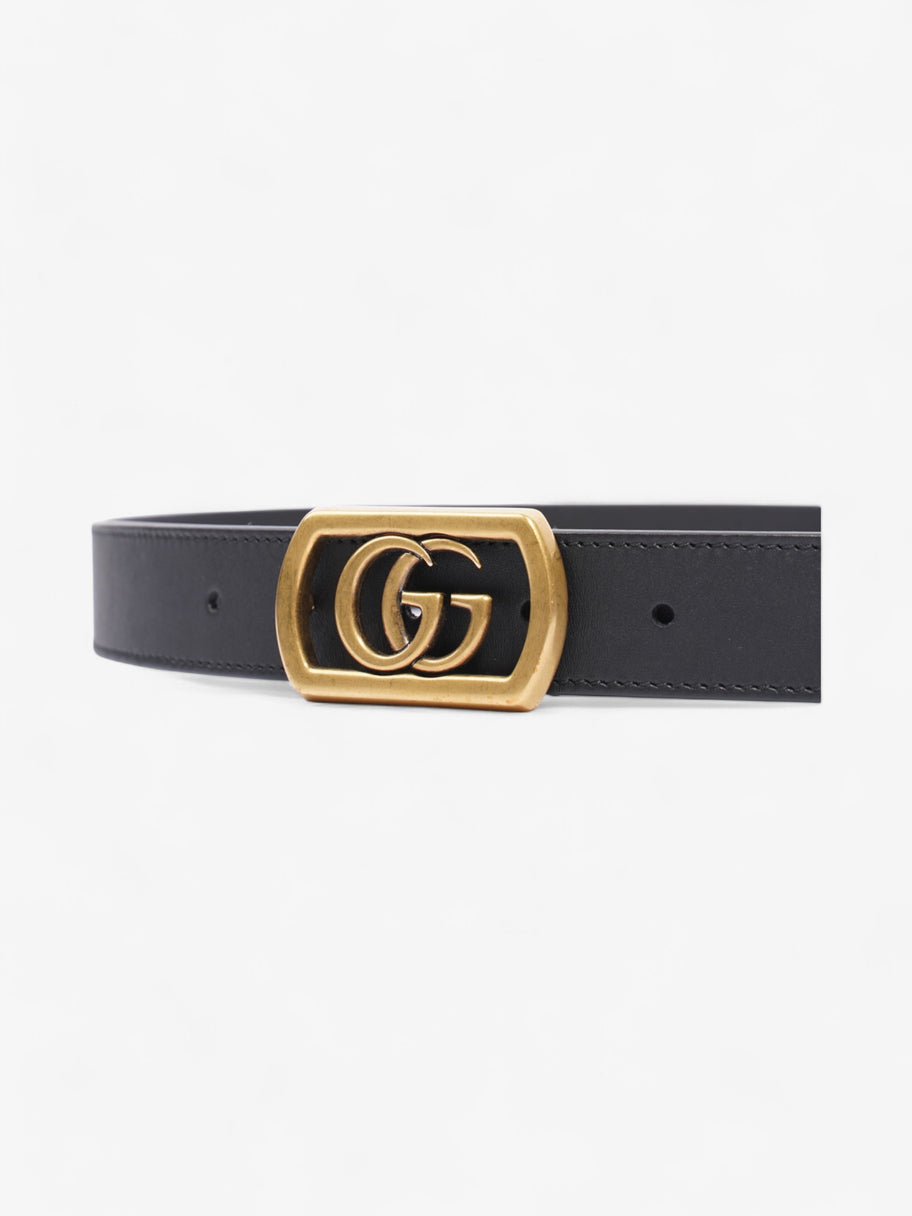 Gucci Marmont Belt Black / Gold 80cm 32