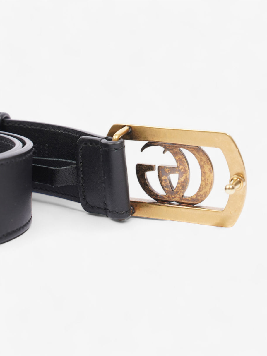 Gucci Marmont Belt Black / Gold 80cm 32