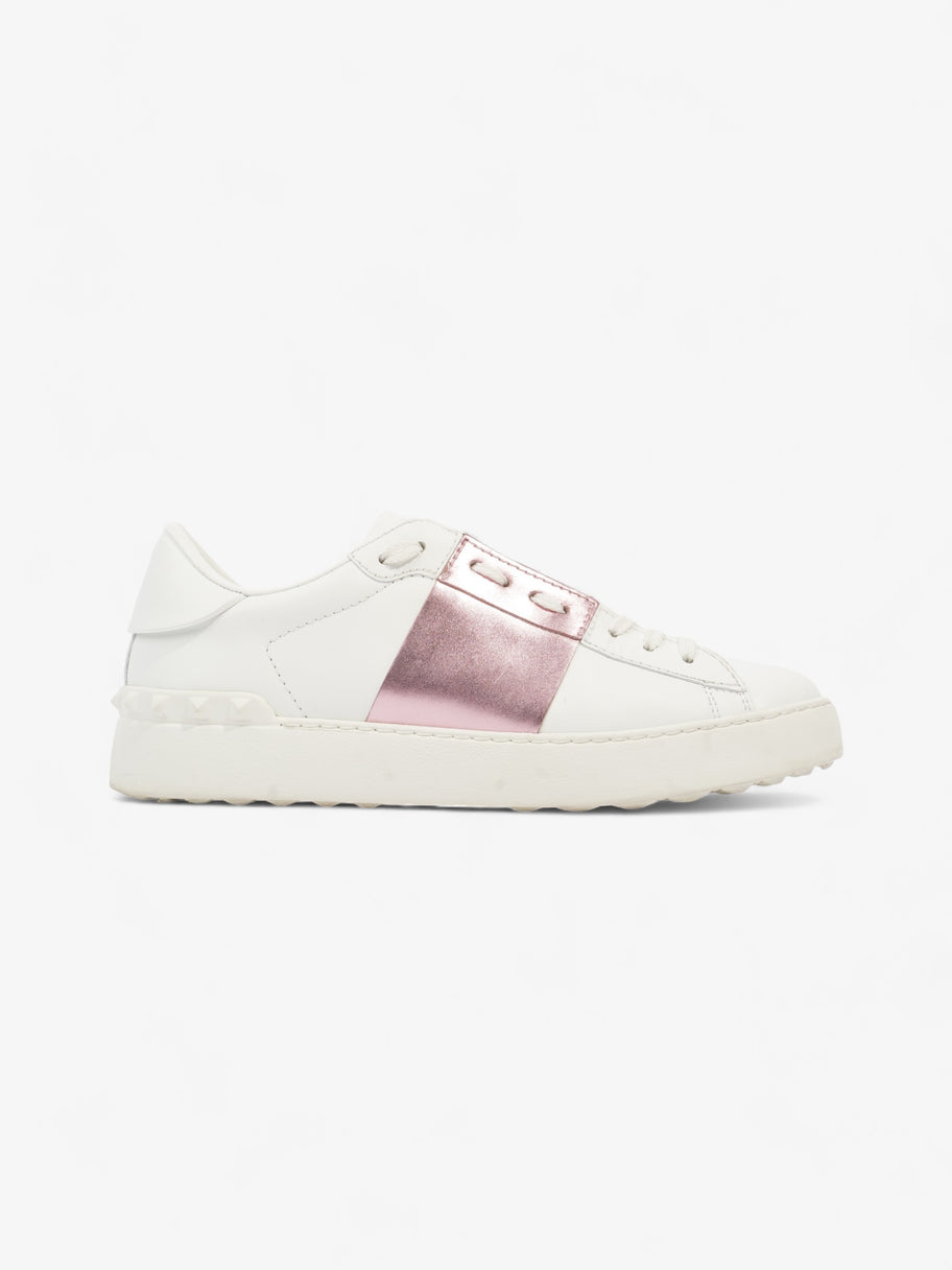 Open Stripe White / Metallic Pink Leather EU 39 UK 6 Image 1