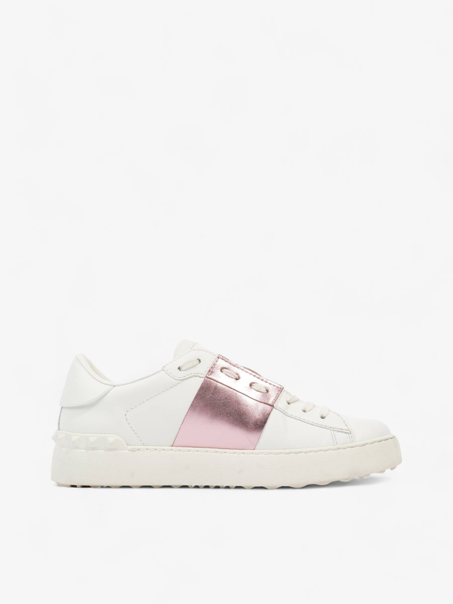 Open Stripe White / Metallic Pink Leather EU 39 UK 6 Image 4