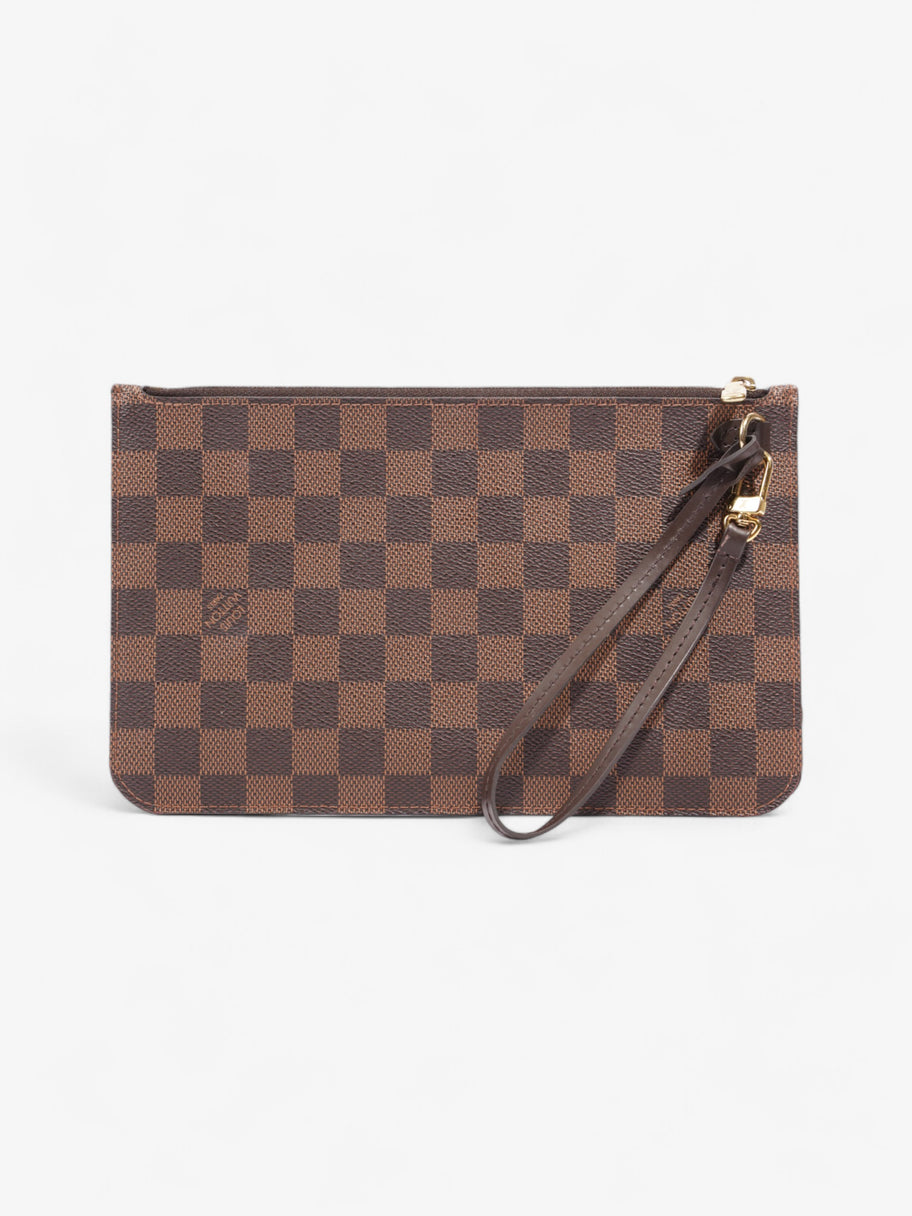 Louis Vuitton Neverfull Pouch Damier Ebene Coated Canvas Image 3