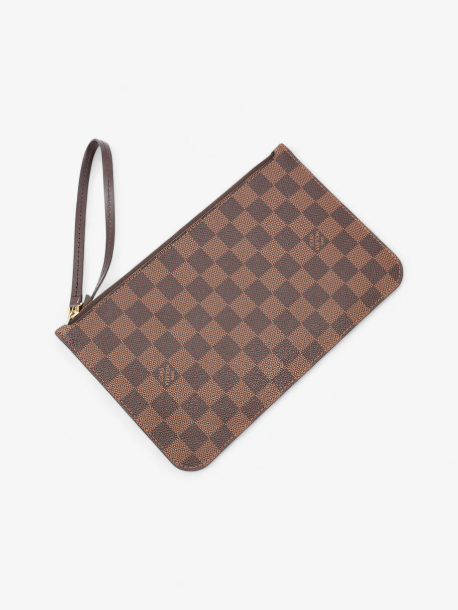 Louis Vuitton Neverfull Pouch Damier Ebene Coated Canvas Image 4