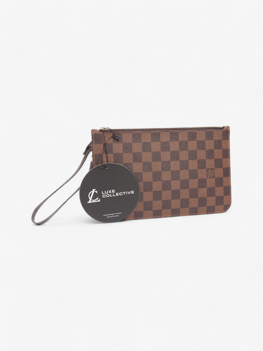 Louis Vuitton Neverfull Pouch Damier Ebene Coated Canvas Image 7