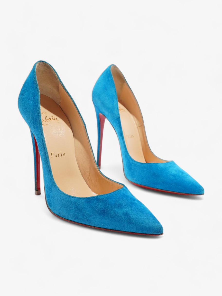 So Kate 120 Egyptian Blue Velvet EU 36 UK 3 Image 2