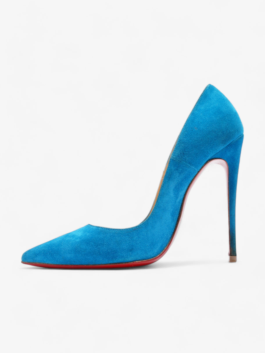 So Kate 120 Egyptian Blue Velvet EU 36 UK 3 Image 3