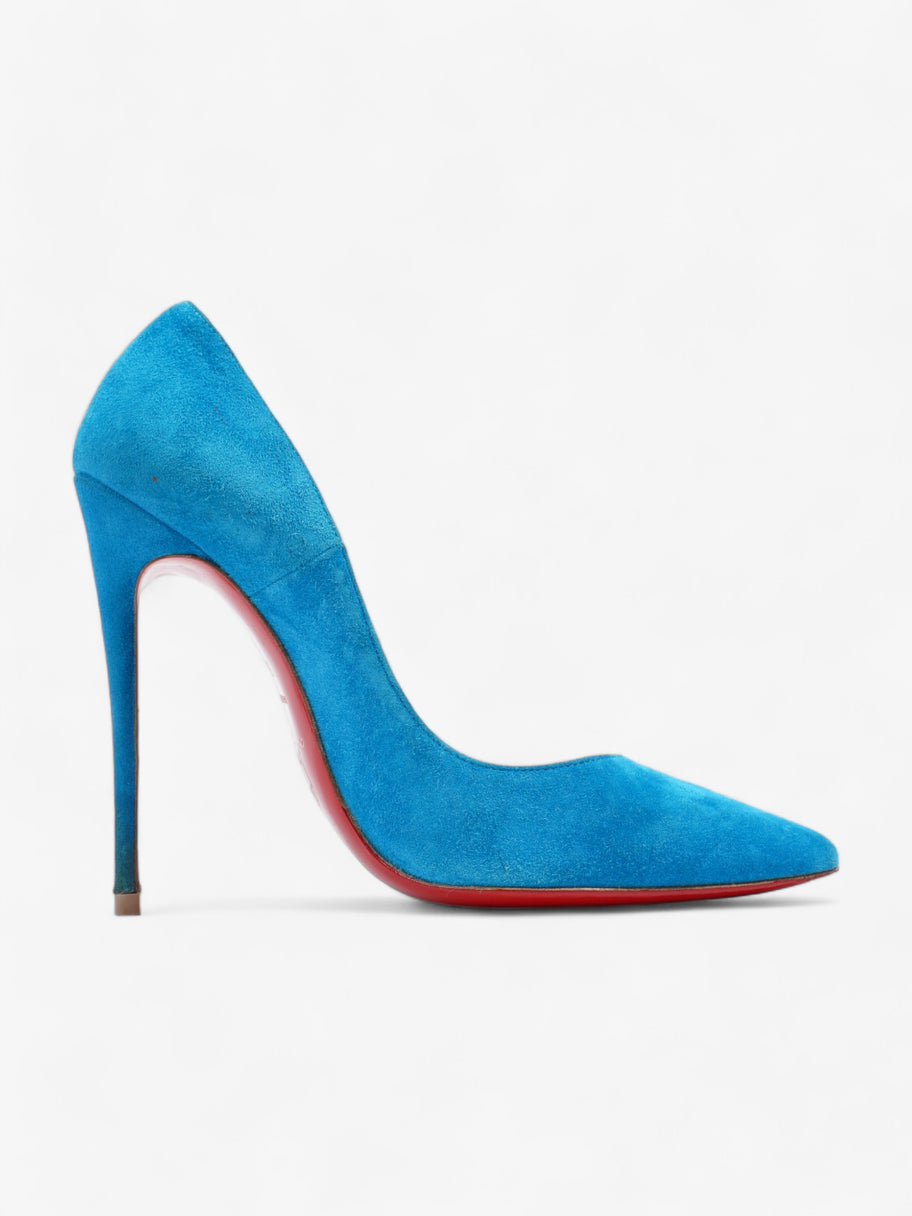 So Kate 120 Egyptian Blue Velvet EU 36 UK 3 Image 4