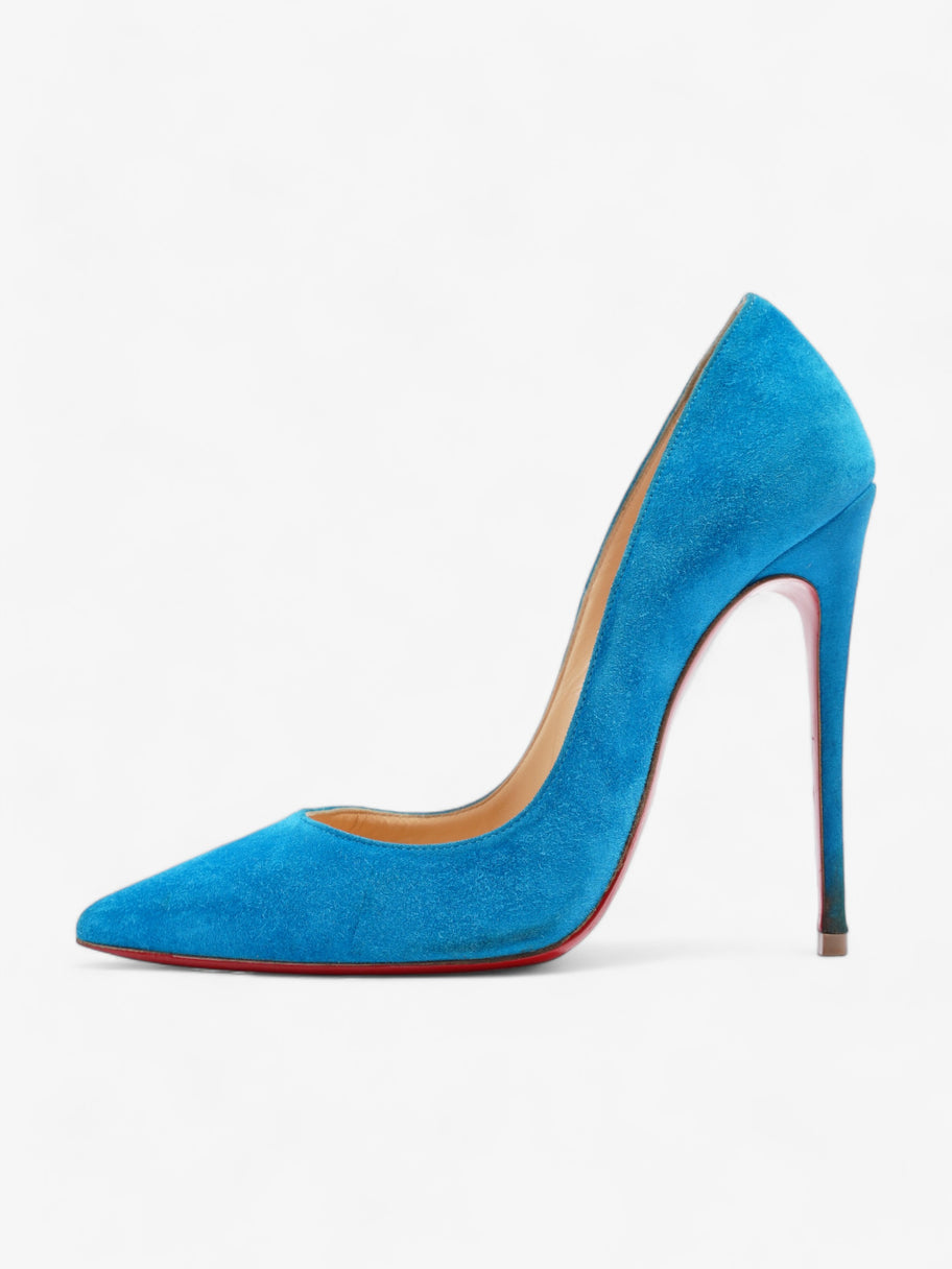 So Kate 120 Egyptian Blue Velvet EU 36 UK 3 Image 5