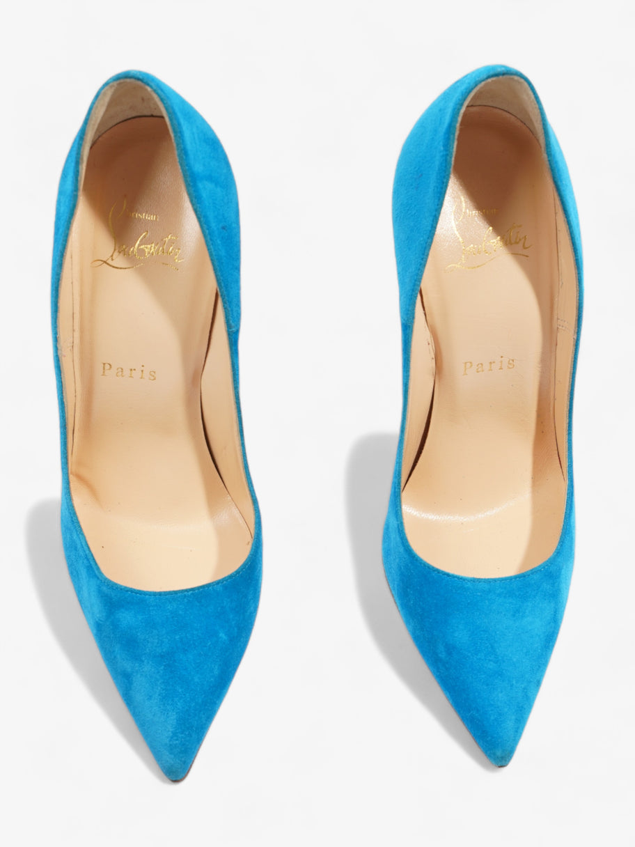 So Kate 120 Egyptian Blue Velvet EU 36 UK 3 Image 8