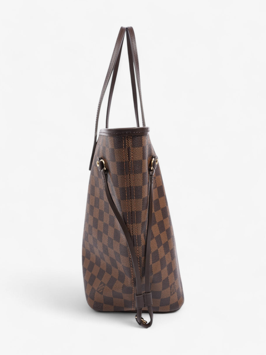 Louis Vuitton Neverfull Damier Ebene Coated Canvas MM Image 3