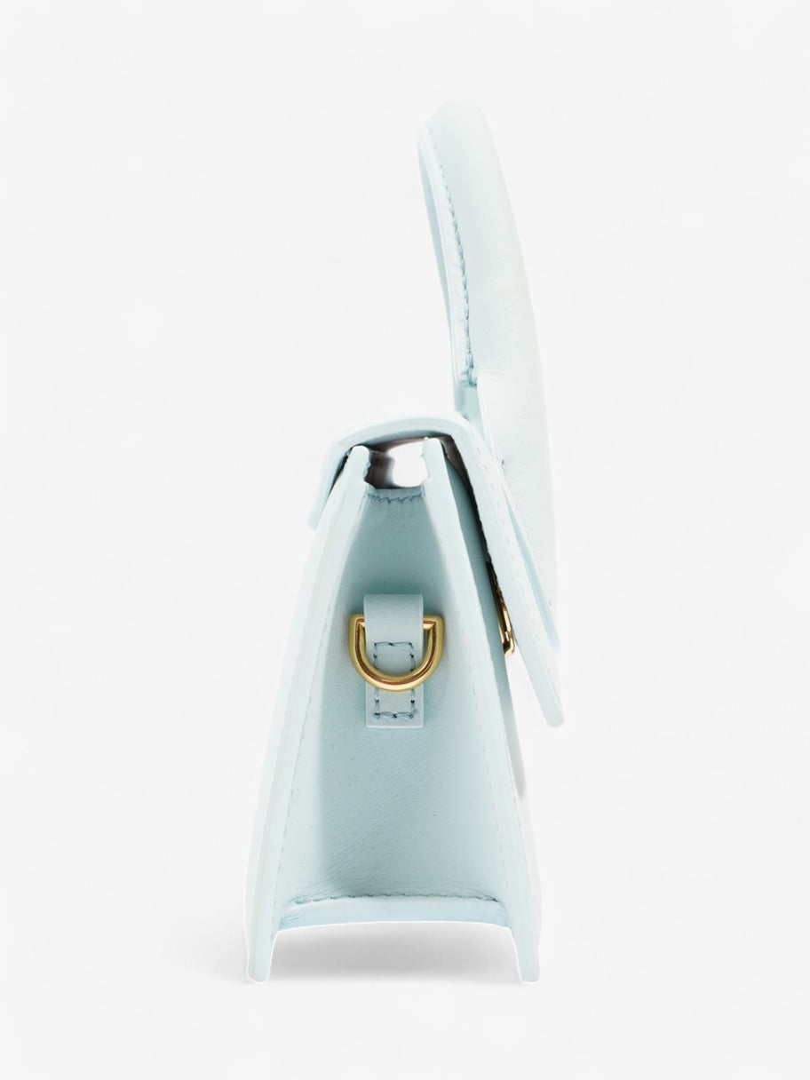 Jacquemus Le Chiquito Long Baby Blue Leather Image 5