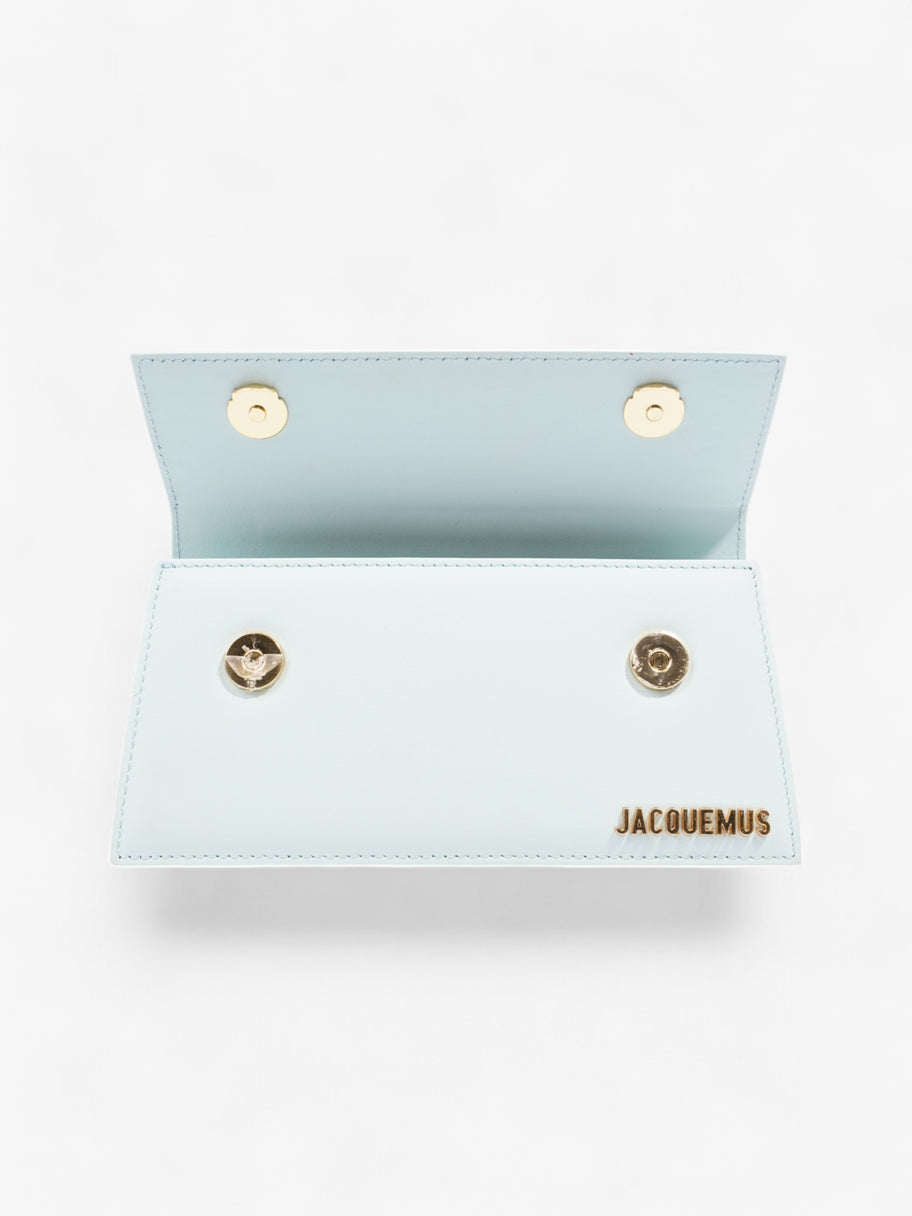 Jacquemus Le Chiquito Long Baby Blue Leather Image 7