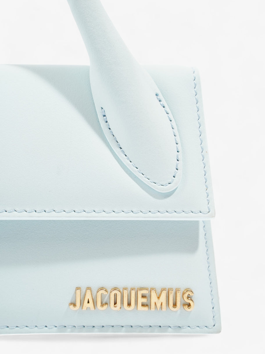 Jacquemus Le Chiquito Long Baby Blue Leather Image 8