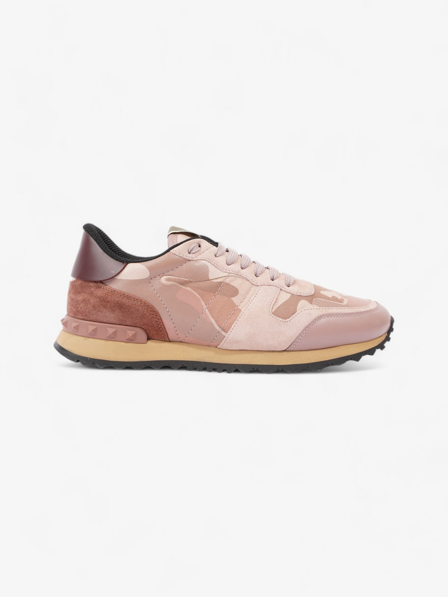 Valentino Rockrunner Pink Camo Suede EU 39 UK 6 Image 1