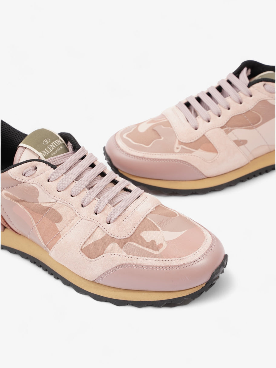 Valentino Rockrunner Pink Camo Suede EU 39 UK 6 Image 10