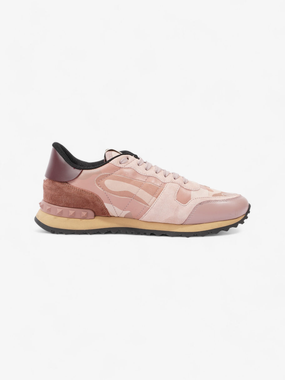 Valentino Rockrunner Pink Camo Suede EU 39 UK 6 Image 4