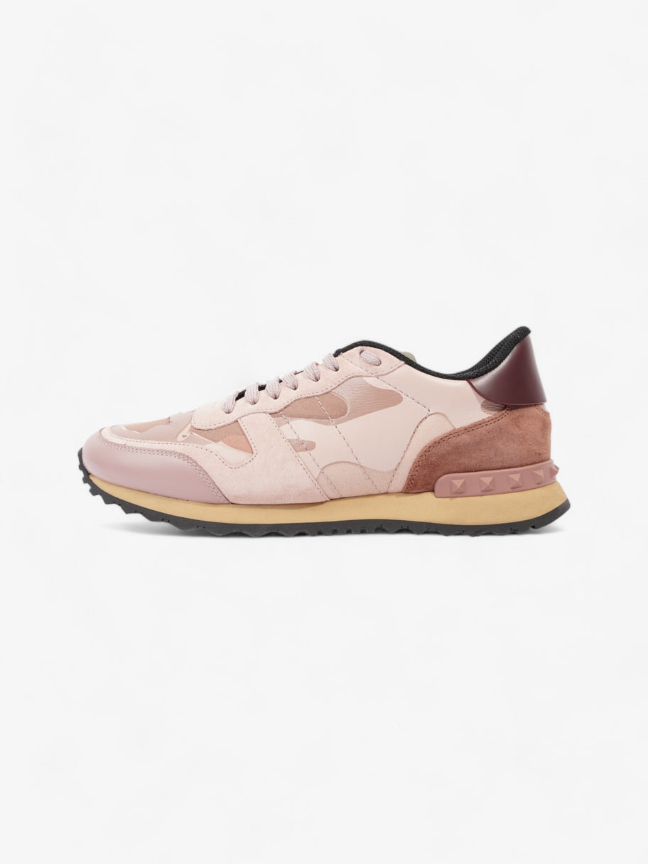 Valentino Rockrunner Pink Camo Suede EU 39 UK 6 Image 5