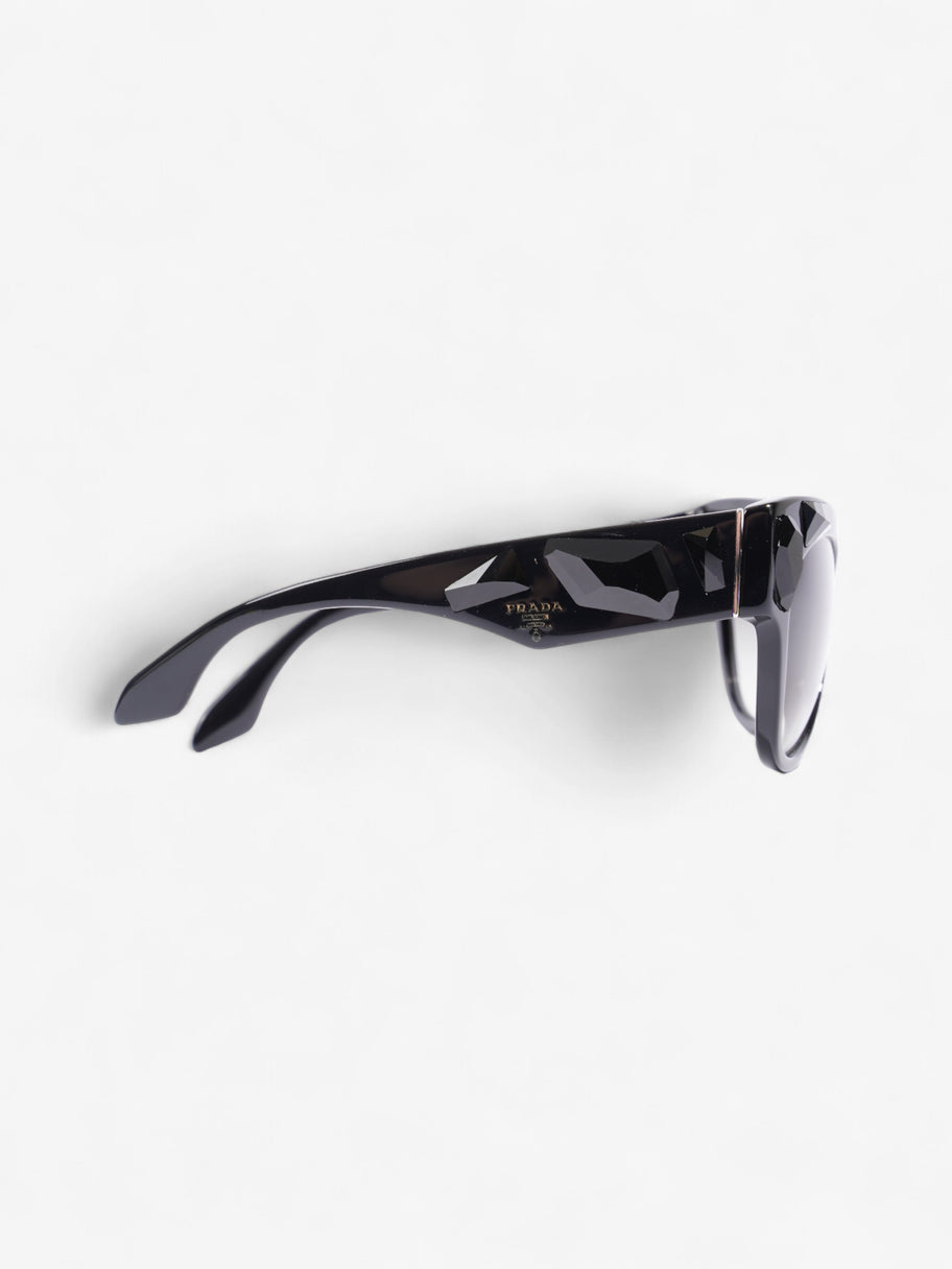 Prada SPR 22Q Sunglasses Black Acetate 140mm Luxe Collective