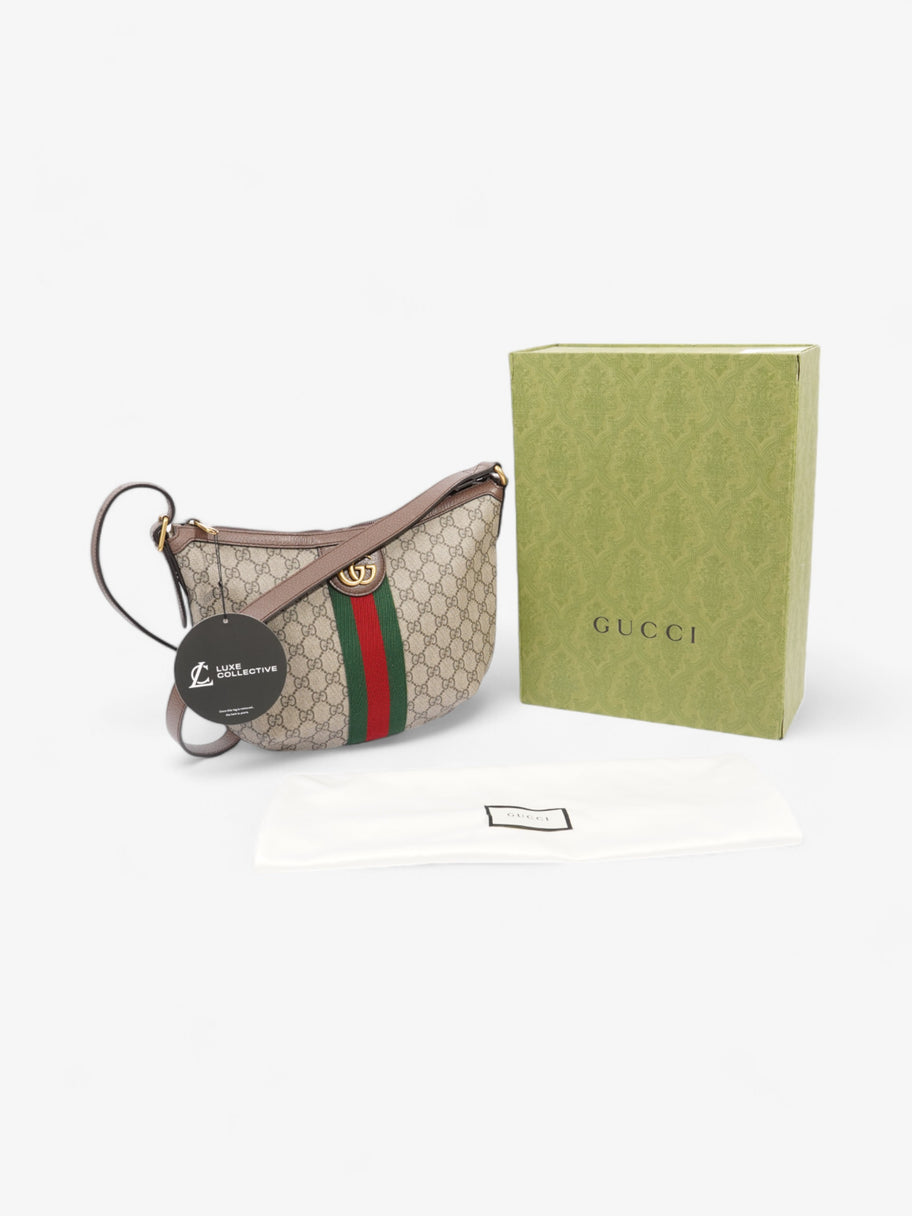 Gucci Ophidia GG Supreme / Green / Red Coated Canvas Small Image 8