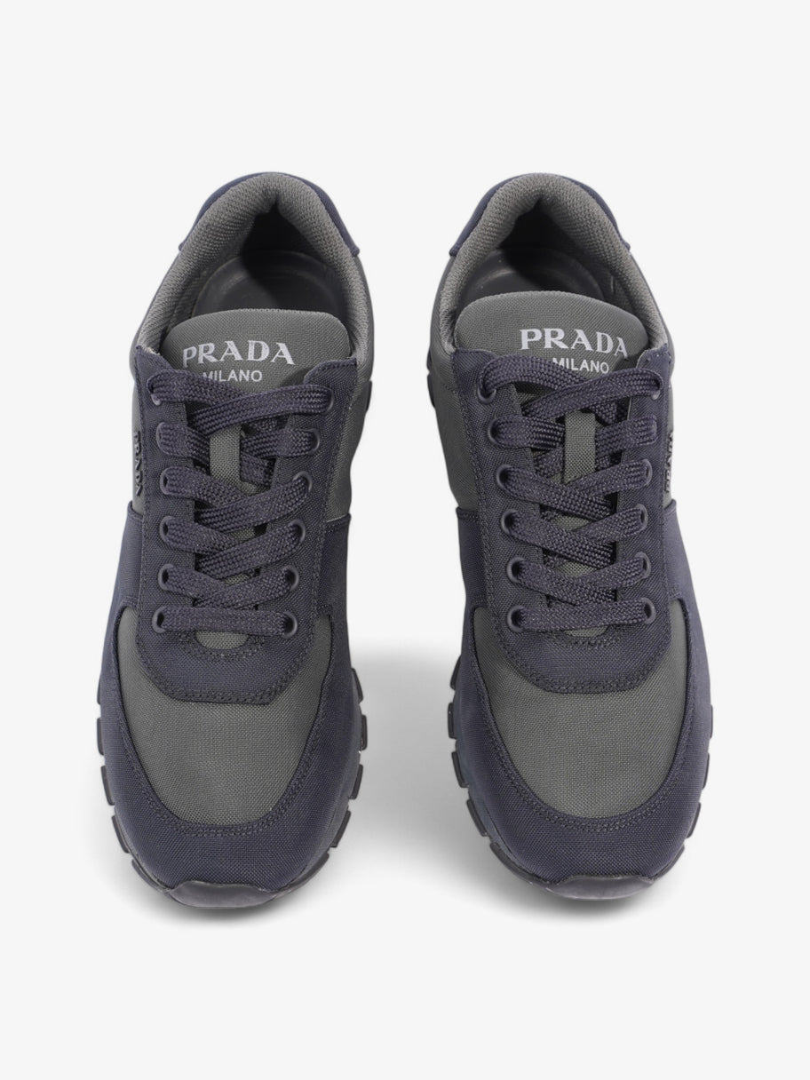 Prada Nylon Tech Sneakers Black / Khaki Nylon EU 40.5 UK 6.5 Image 8