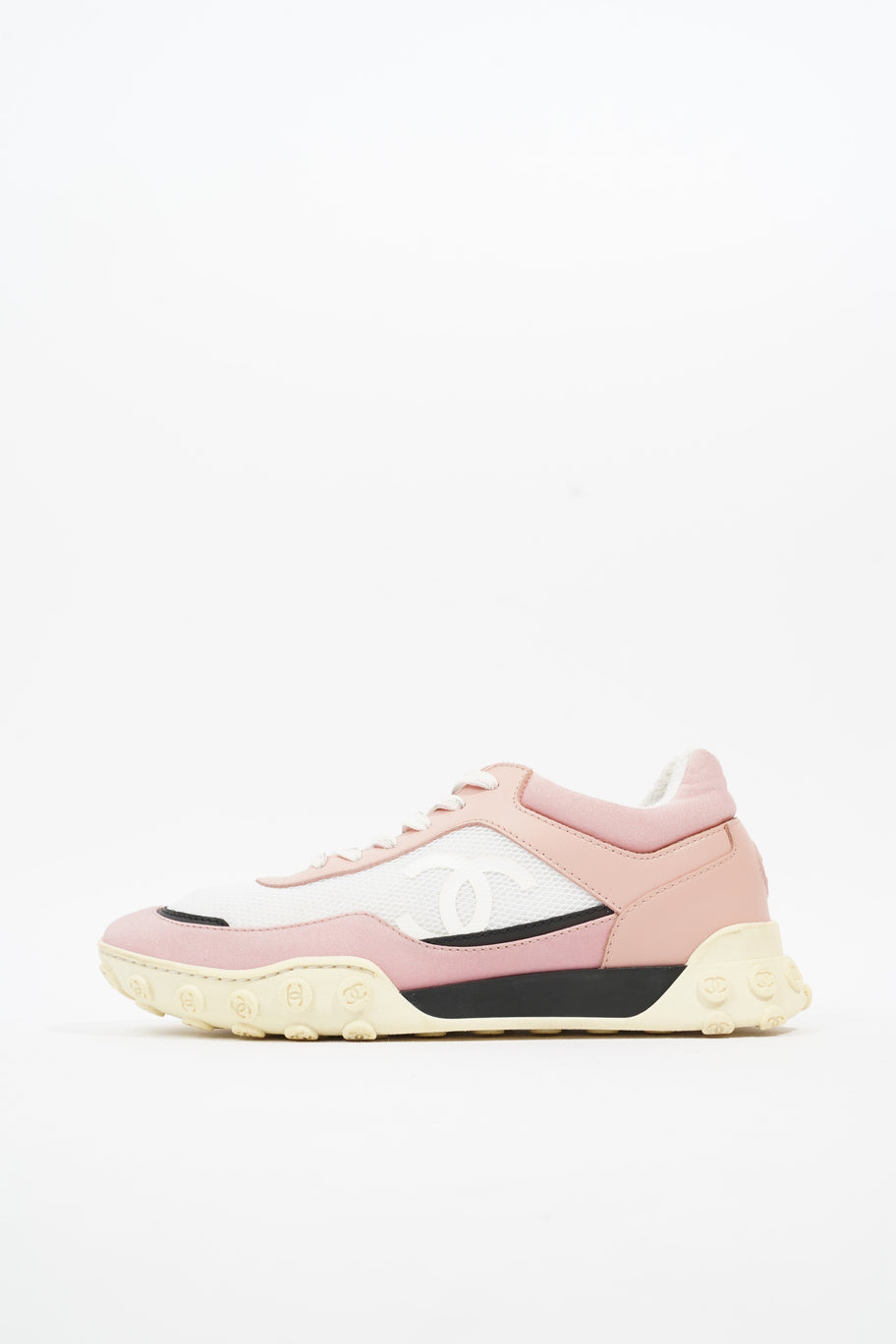 Low Top Sneaker White / Pink Mesh EU 37.5 UK 4.5 Image 5