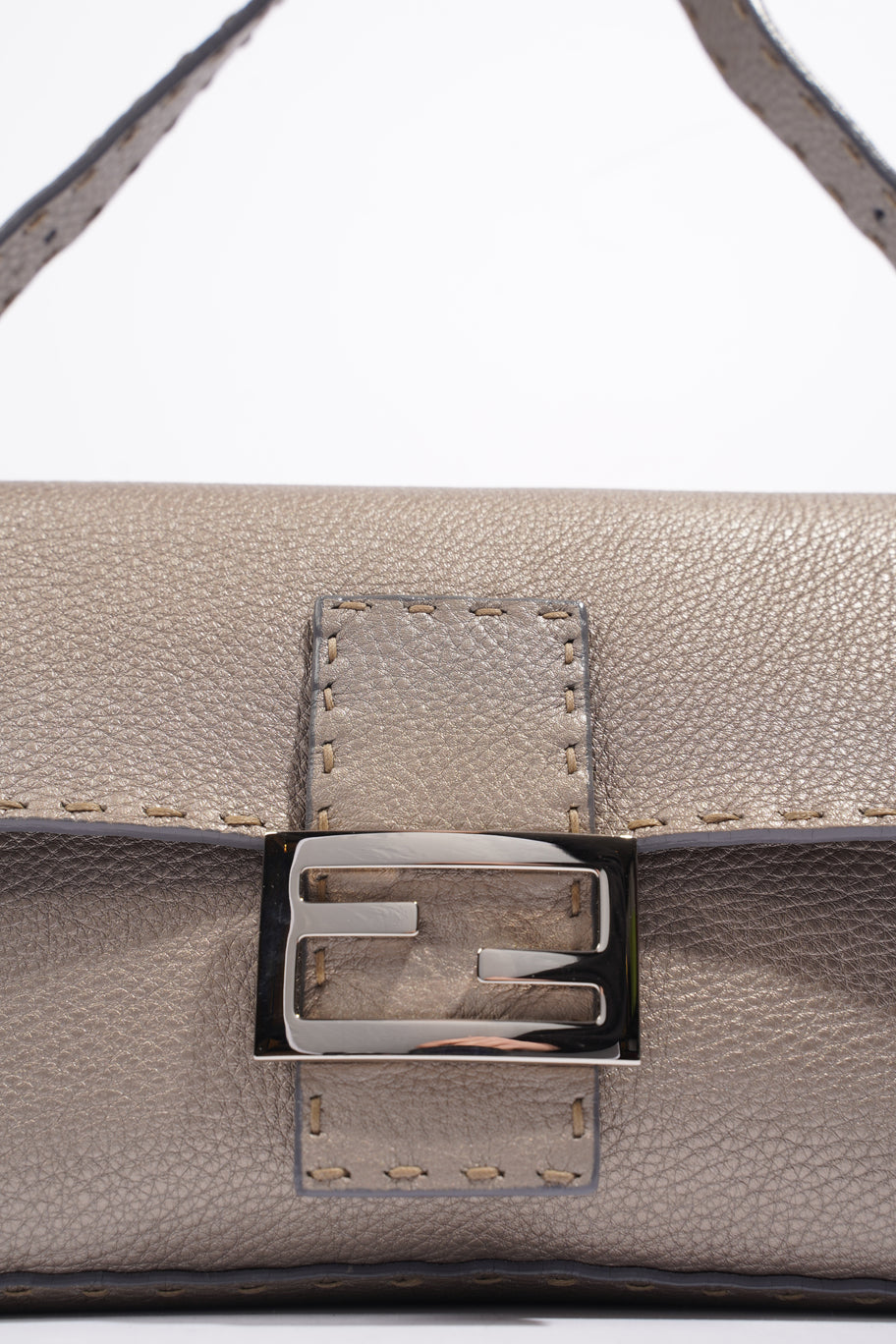 Selleria Baguette Grey Leather Image 2