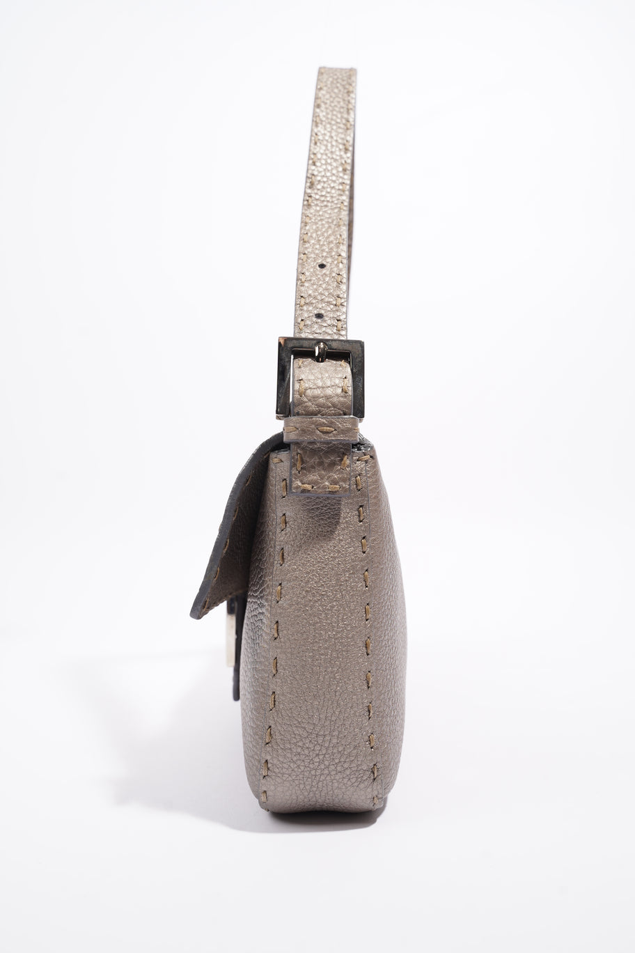 Selleria Baguette Grey Leather Image 3