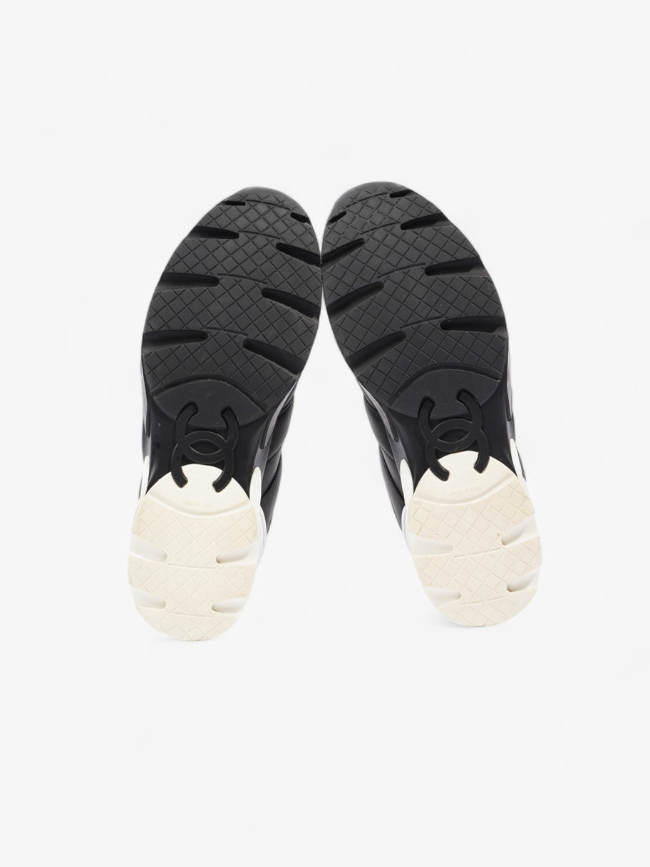 CC Logo Sneakers Black / White Leather EU 40.5 UK 7.5 Image 7