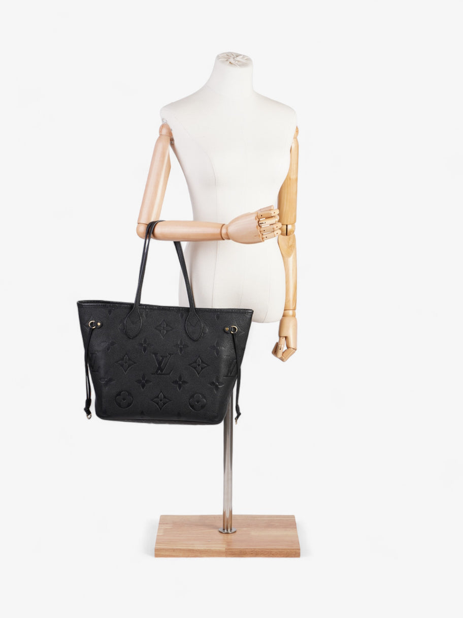 Louis Vuitton Neverfull MM Black Empreinte Leather Image 2