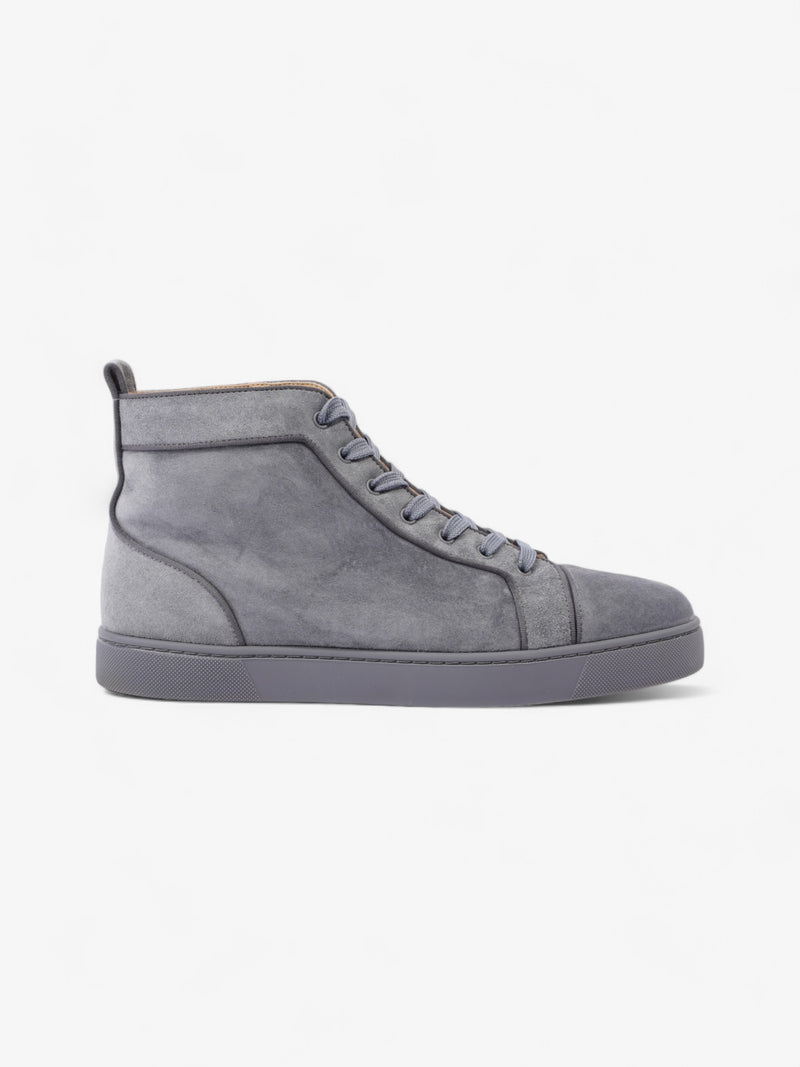  Christian Louboutin Louis Hightop Grey Suede EU 43.5 UK 9.5