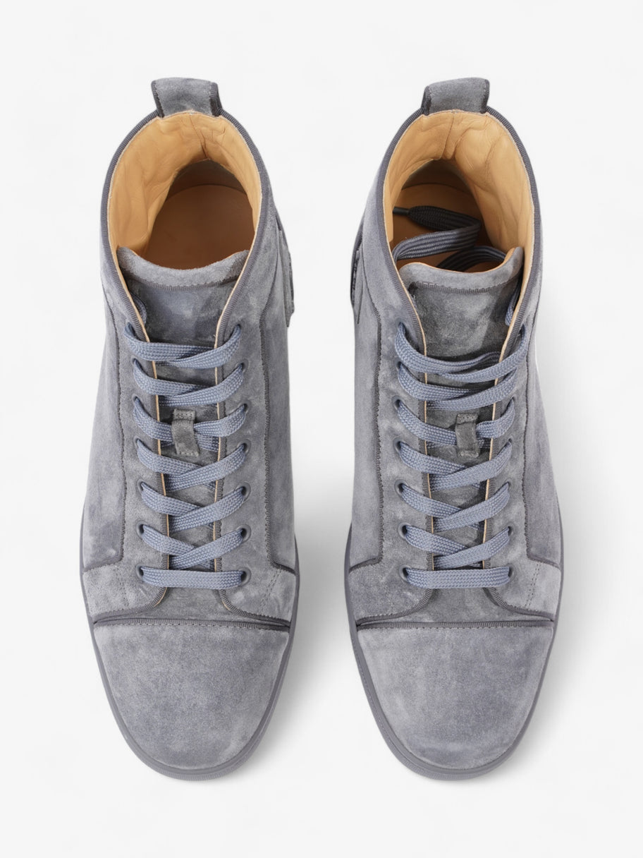 Christian Louboutin Louis Hightop Grey Suede EU 43.5 UK 9.5 Image 8