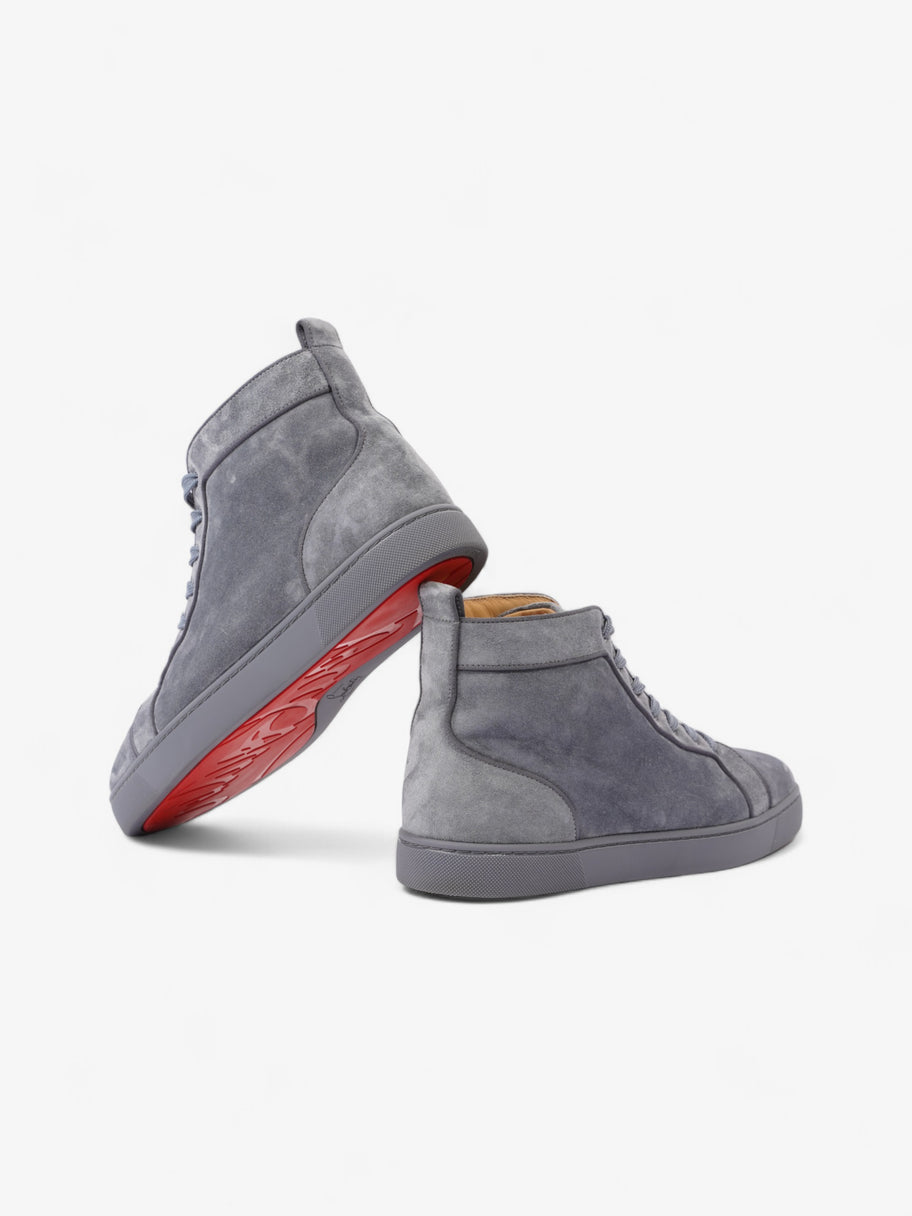 Christian Louboutin Louis Hightop Grey Suede EU 43.5 UK 9.5 Image 9